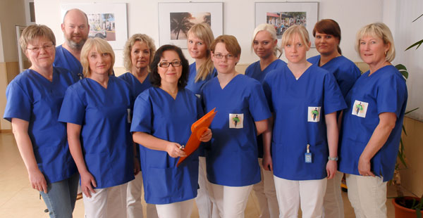 Das Team der Radiologie Dr. Münch und Dr. Petrik besteht aus einem Facharzt und einer Fachärztin für Radiologie, MTRA und Arzthelferinnen.